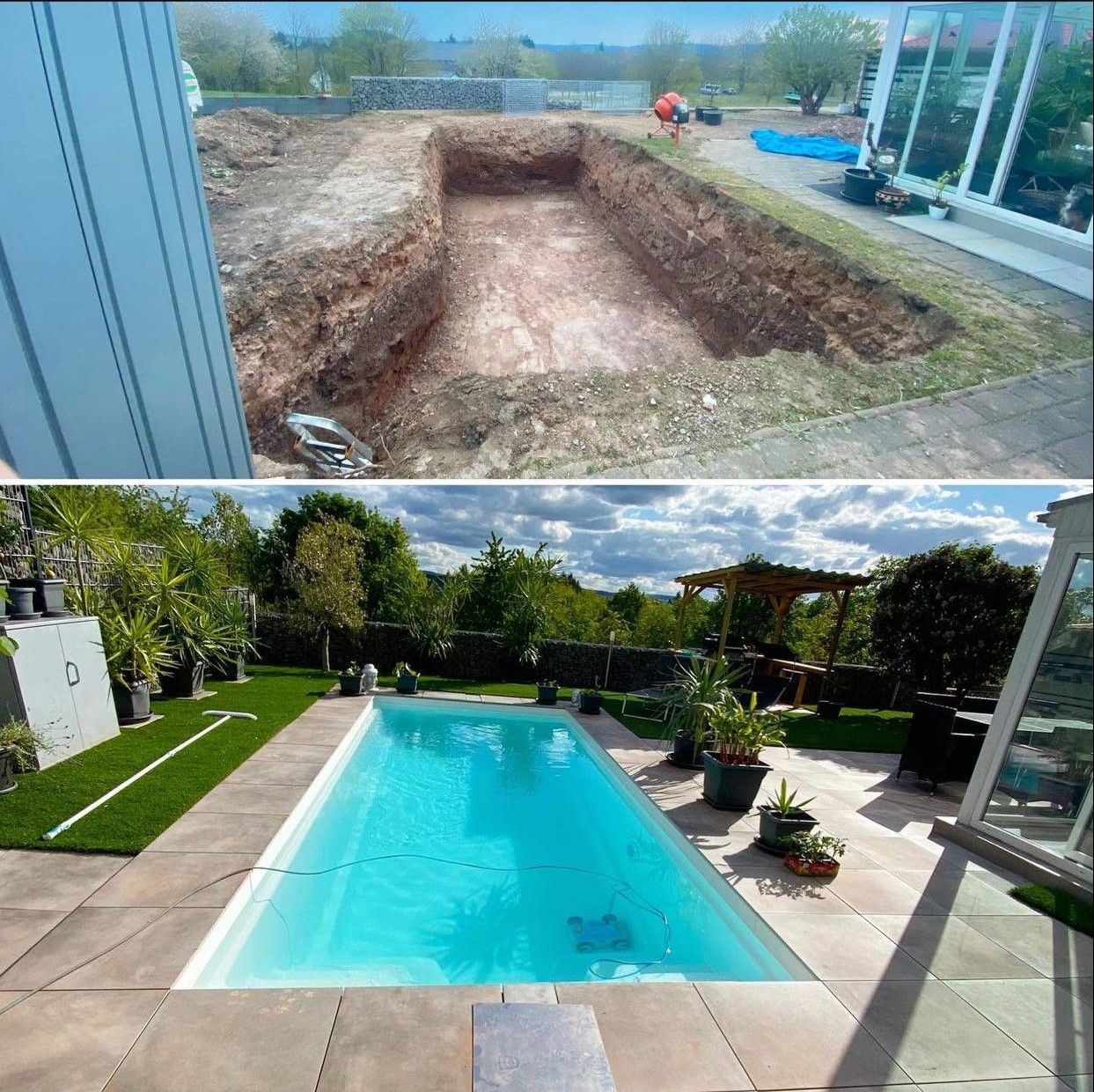 Poolbau Projekt